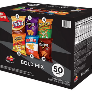 Frito-Lay Bold Mix Variety Pack Chips und Snacks, 1 Unze. (50 pk.)