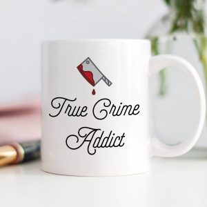 Digibuddha – True Crime Addict Tasse, dokumentarische Enthusiasten Kaffeetasse