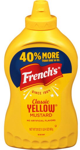 French's Klassischer gelber Senf, 20 oz