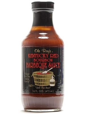 Kentucky Rot von Ole Ray Bourbon Grillsauce