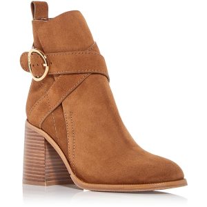 Wildleder Schnalle Booties