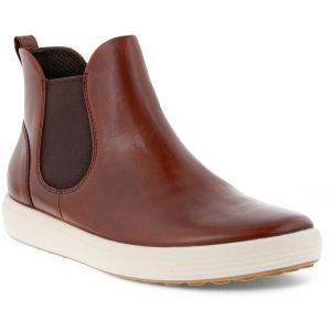 Chelsea-Stiefel aus Leder für Damen