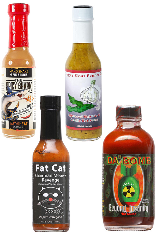 Hot Ones Jahreszeiten 21, 22 und 24 Chilisaucen Bundle, 1/4oz, 3/5oz