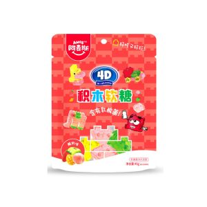 Amos Joghurt-aromatisiert Baustein Gummy Süßigkeiten 72g