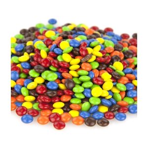 dunkle Mini-m&m-s (Backen von Bits)