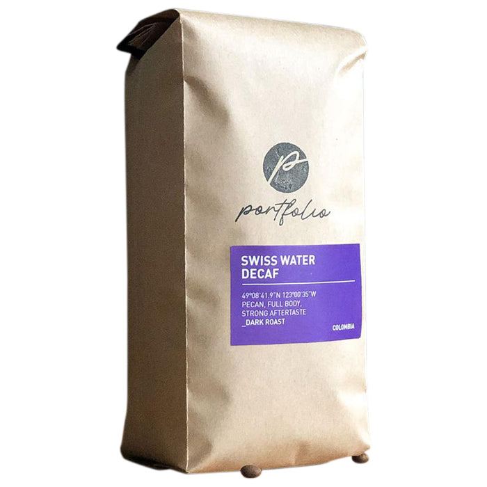 Portfolio – Swiss Water entkoffeiniert Kolumbianischer Kaffee, 12oz
