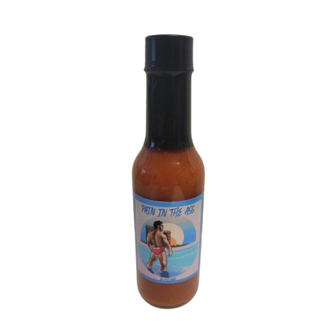Schmerz in der Chilisauce des Esels – Flasche 5 Unzen