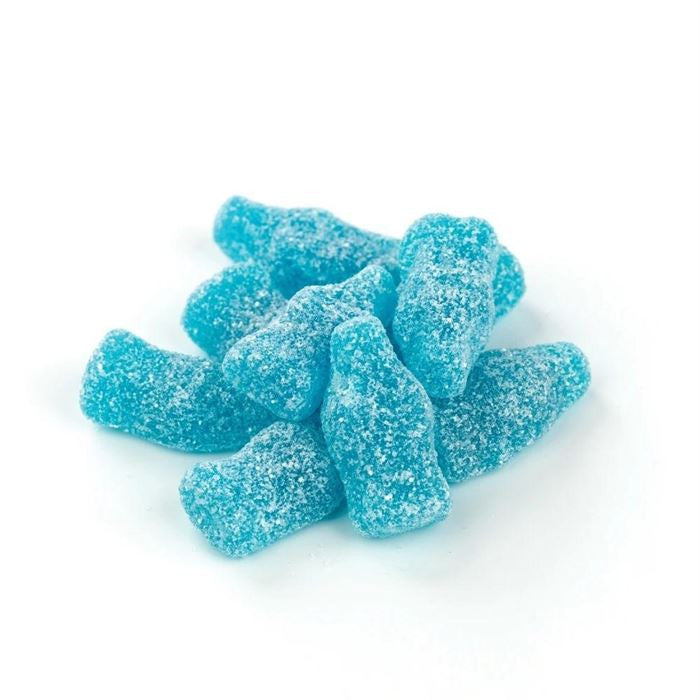 Gustaf's sauer Blau Himbeer-Sodaflaschen