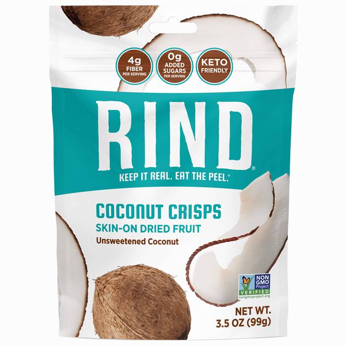 Rind – Kokosnuss Crisps – Trockenfrüchte auf der Haut, 3,5 Unzen