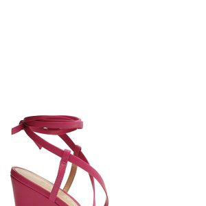 Deonne Keilsandalen in Pink
