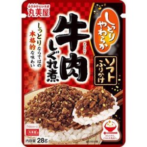 Marumiya, Weiche Furikake, Gyuniku Shigureni, Rindfleisch & Bonito – 28g