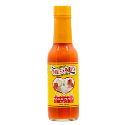 Chilisauce Marie Sharps Original Knoblauch Habanero 5oz Hitze 4