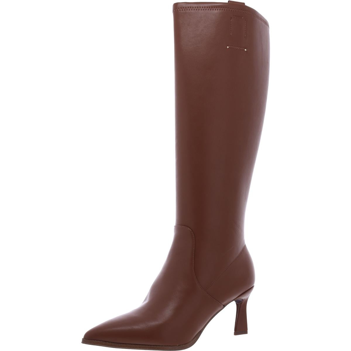 Daytona Kunstleder Absatzschuhe Kniehohe Stiefel