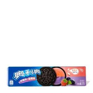 Oreo Kekse: Doppelobst Heidelbeere & Himbeeren