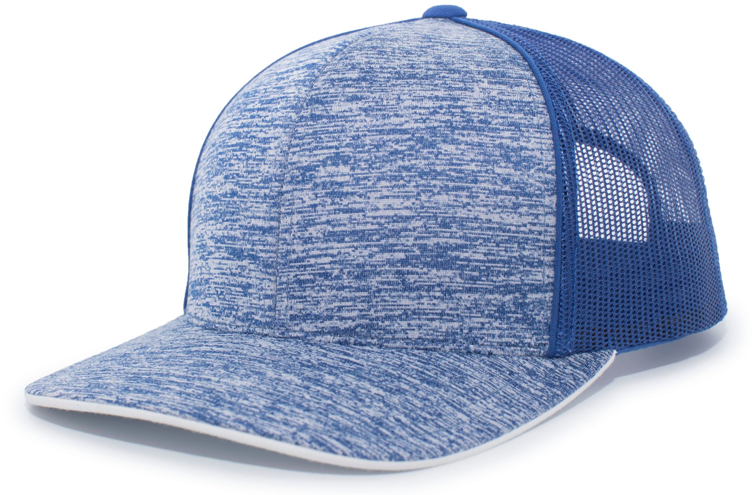 Pacific Headwear Aggressive Heather Trucker Snapback Kappe