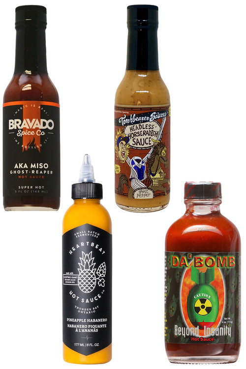Hot Ones Saison 10 Chilisauce Set 1, 1/4oz, 3/5oz