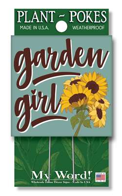 Mein Wort! Pflanze Pokes – Gartenmädchen