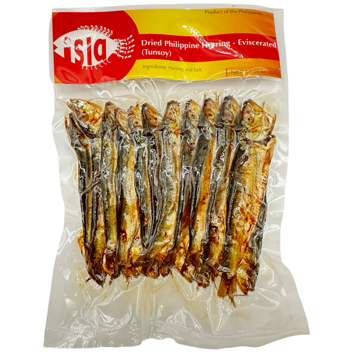 Isla Premium – getrockneter Sardinen Herring (getrockneter Tunsoy) – vollständig ausgeweidet – 8 OZ