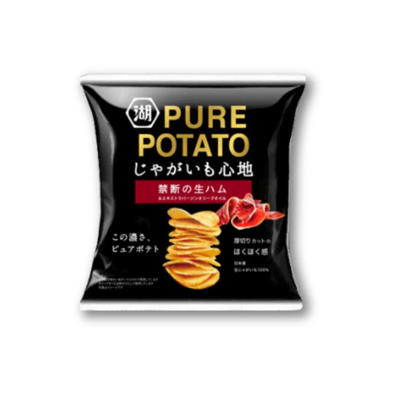 Koikeya Reine Kartoffelchips – roher Schinken