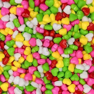 Rainbow Hearts Süßigkeiten