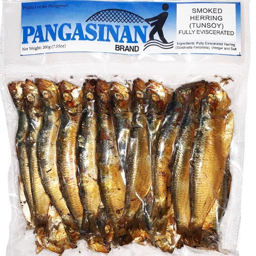 Pangasinan Brand – Geräucherter Herring (Tunsoy) – vollständig ausgeweidet – 7,05 OZ