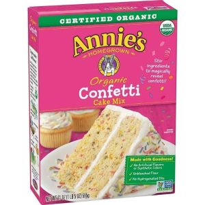 Annie`s Homegrown – Konfetti-Kuchen-Mischung, 21oz