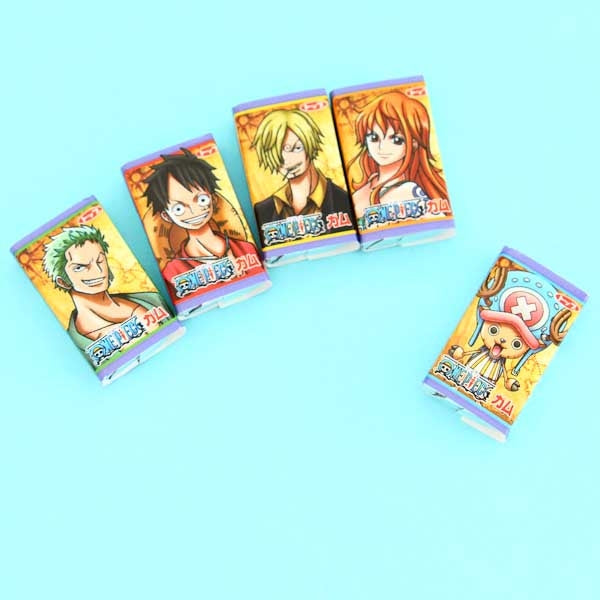 Oben One Piece Kaugummi Set – 5 Stück