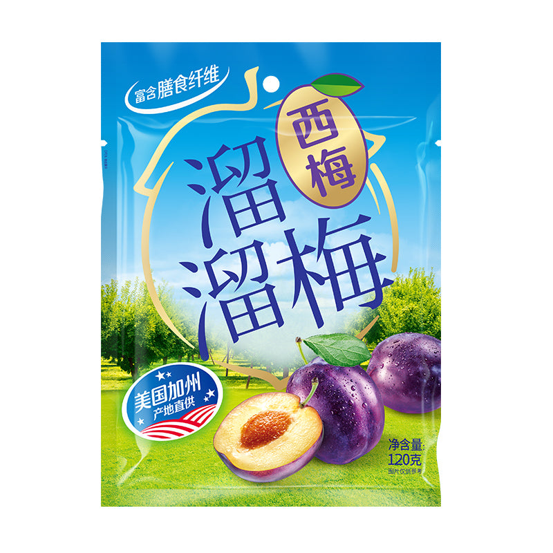 Liu Liu Mei California Jumbo getrocknete Pflaumen 120g