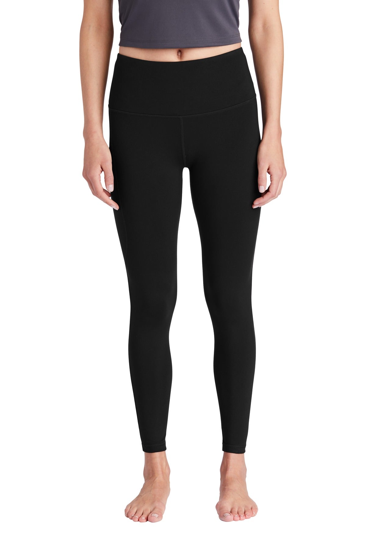 Sport-Tek Damen hoher Bund 7/8 Leggings LPST891