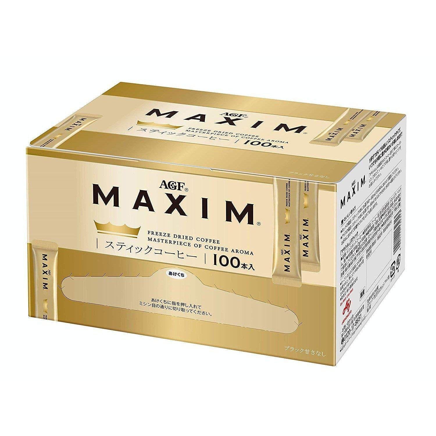 AGF Maxim Freeze Getrockneter Instantkaffee 100 Sticks