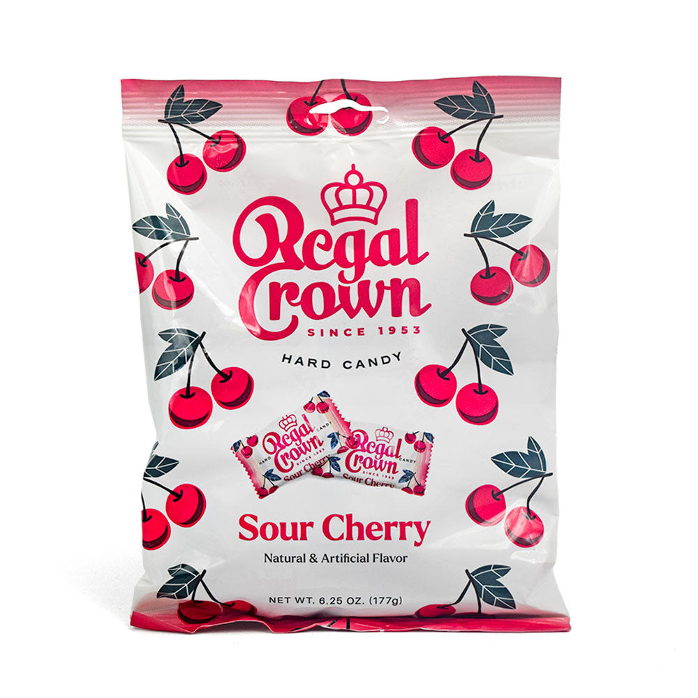 Regal Crown sauer Kirsche hart Süßigkeiten – 6,25 oz