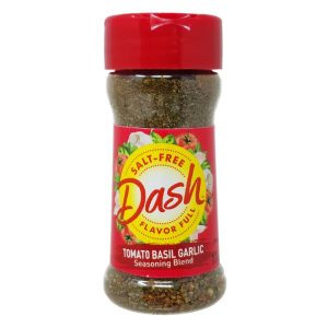 Dash salzfreie Tomaten Basilikum Knoblauch Würzmischung-2 Unzen.