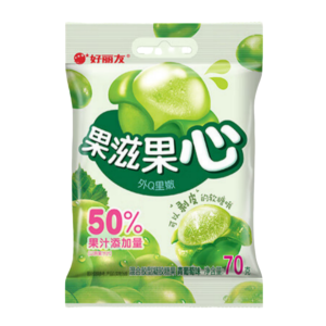 Orion Peelable weiße Traubengeschmack Fruchtgummi Süßigkeiten – 70g