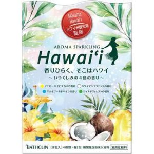 Badclin Aroma funkelnden Hawaii – 8 Packungen, 4 Inseldüfte