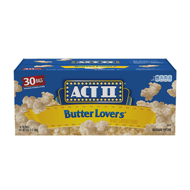 ACT II Butterliebhaber Mikrowelle Popcorn, 2.75 Unzen (32 pk.)