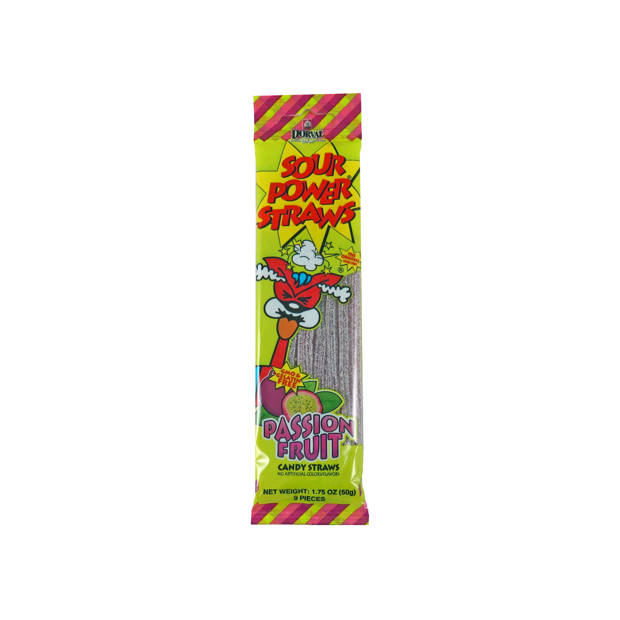 Dorval sauer Power Straws Passionsfrucht (Niederlande)