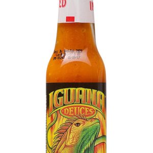 Iguana Bold Gold Habanero Mini scharfe Sauce, . – 2oz