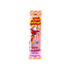 Dorval Sour Power Straws rosa Limonade (Nederlands)