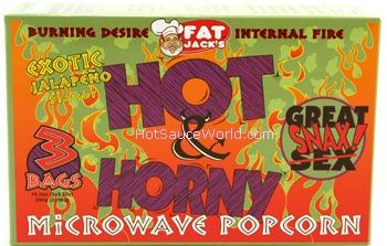 Hot & Horny Jalapeno Popcorn, 3,5 Unzen