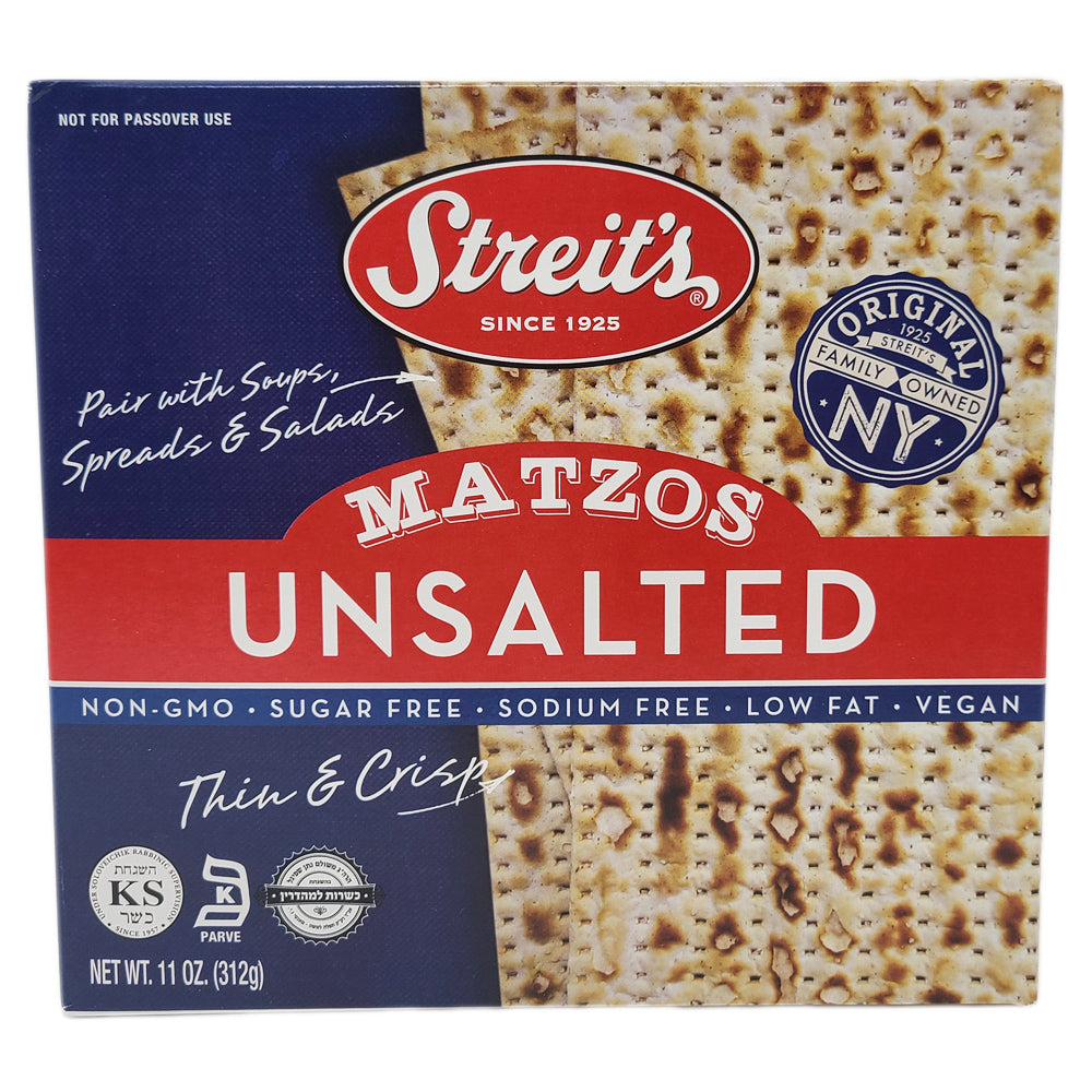 Streit's ungesalzene Matzos-11 oz