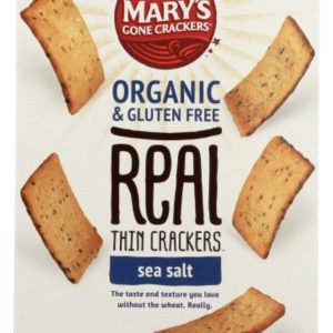 Mary’s Gone Cracker – dünne Cracker mit Meersalz, – 5oz