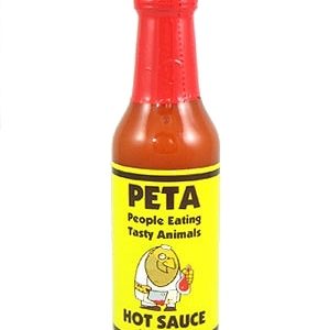 PETA (People for Eating Tasty Animals) Knoblauch Habanero scharfe Sauce