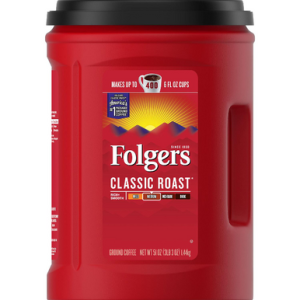 Folgers Classic Roast gemahlener Kaffee, 51 Unzen.