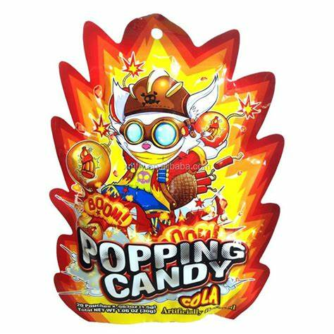 Popping Süßigkeiten Cola