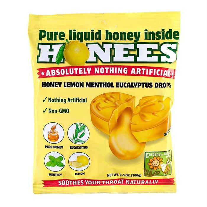Honees Honig Zitrone Kehle Tropfen – 3,5 oz