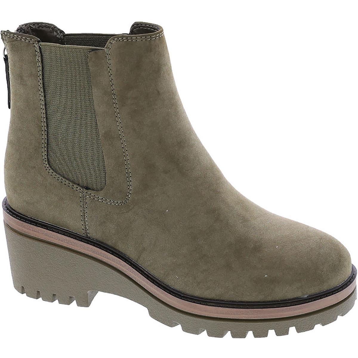 Sefi Lugged Sohle Kunstleder Chelsea Stiefel