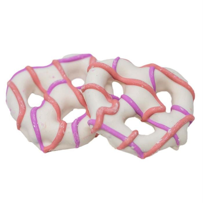 Pastel Frosted Brezels