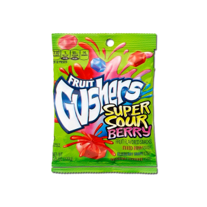 Fruit Gushers Super Sour Beeren 4,25 Unzen (uns)