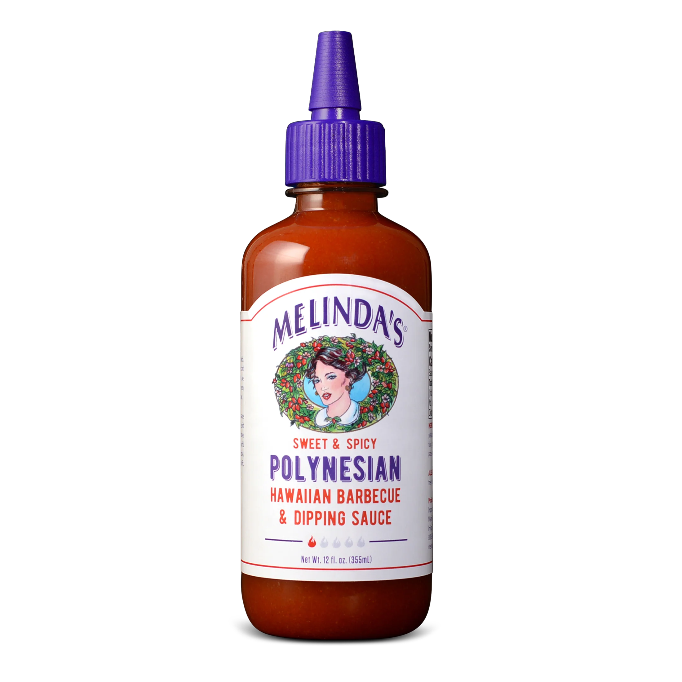Melinda's süß & scharf polynesische hawaiianische Grillsauce 12oz