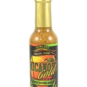 Micanopy Gold xtra heiße scharfe Sauce, . – 5oz